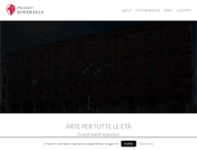 Tablet Screenshot of palazzoroverella.com